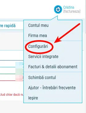 Formatul valorilor numerice în facturi - pasul 1